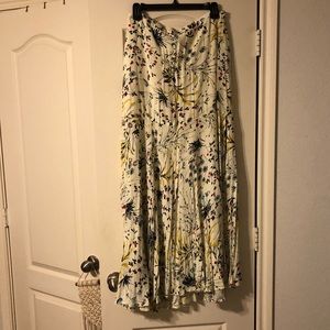 Floral Maxi Skirt